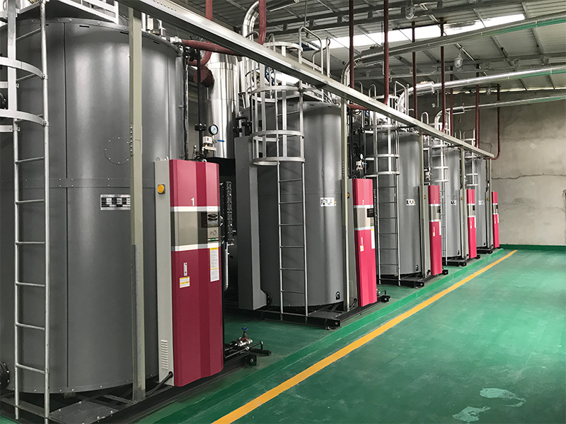 陕西泾阳锅炉项目现场